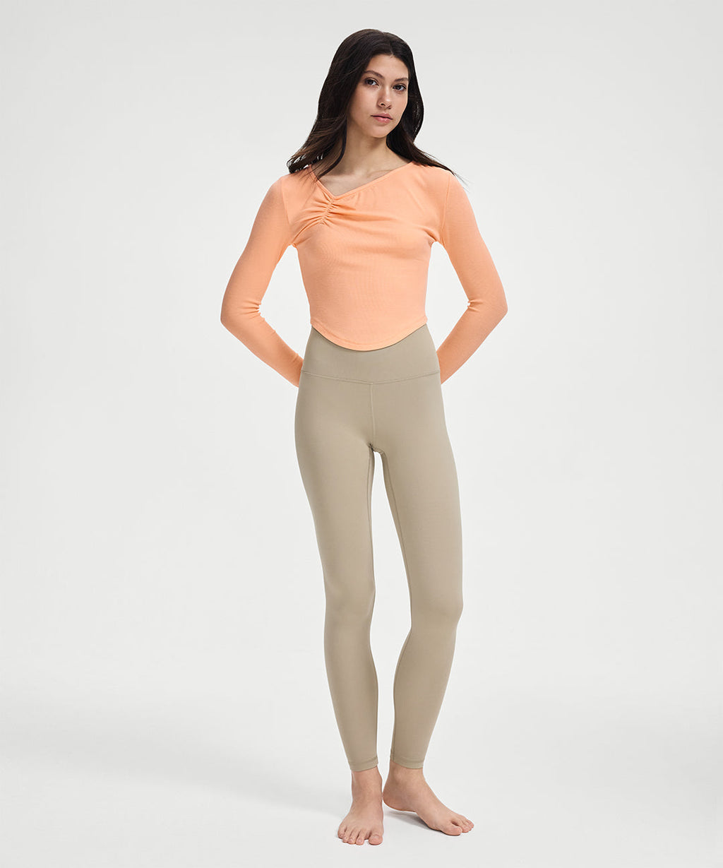 Pleated Long Sleeve