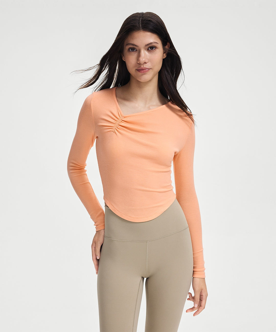 Pleated Long Sleeve