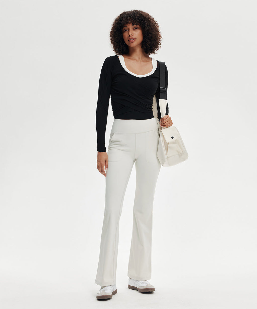 High Waist Flare Legging 31.5''