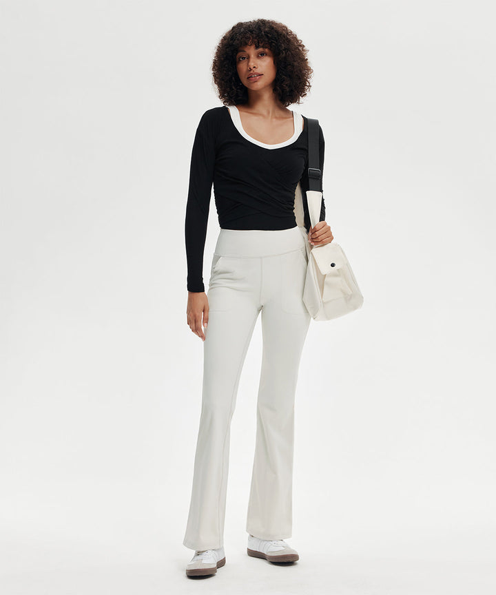 High Waist Flare Legging 31.5&