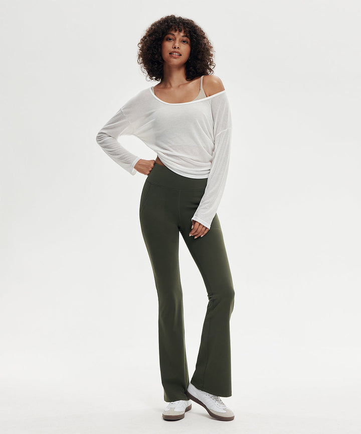 High Waist Flare Legging 31.5&