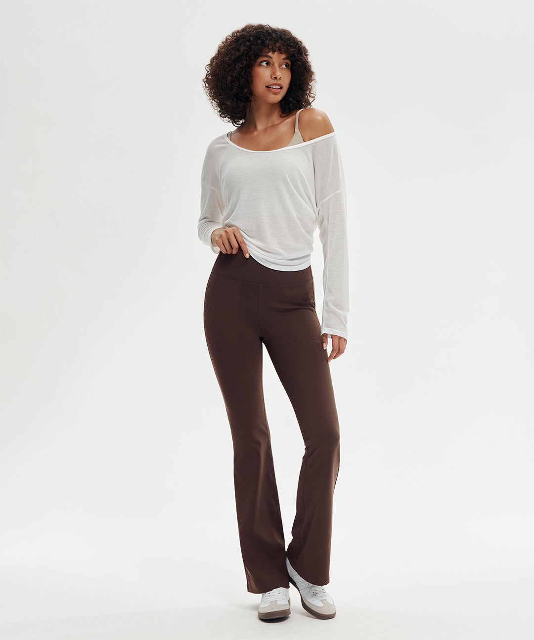 High Waist Flare Legging 31.5&