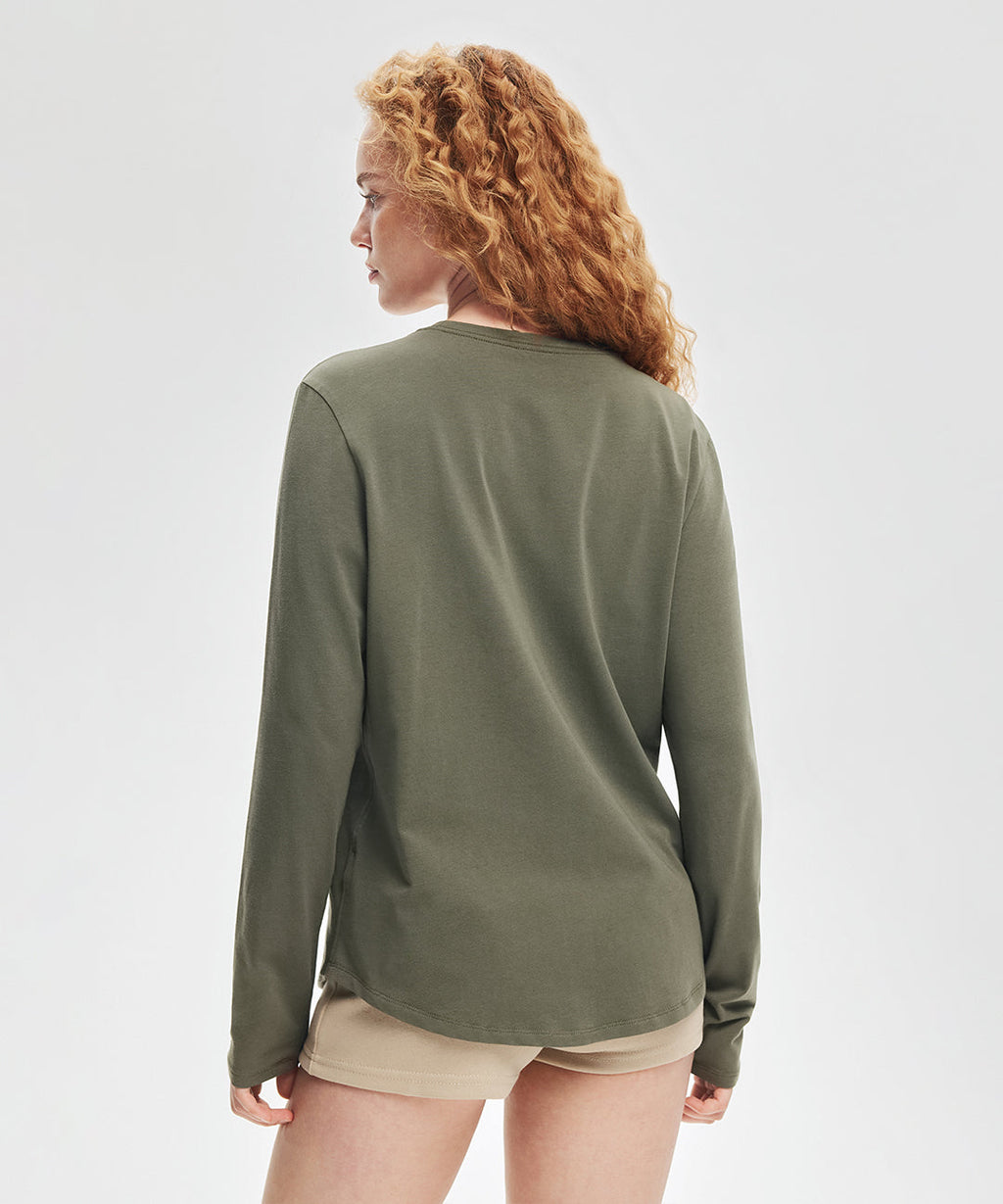 Pima Cotton Long Sleeve