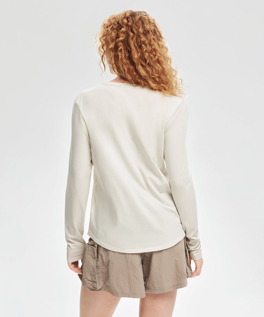 Pima Cotton Long Sleeve