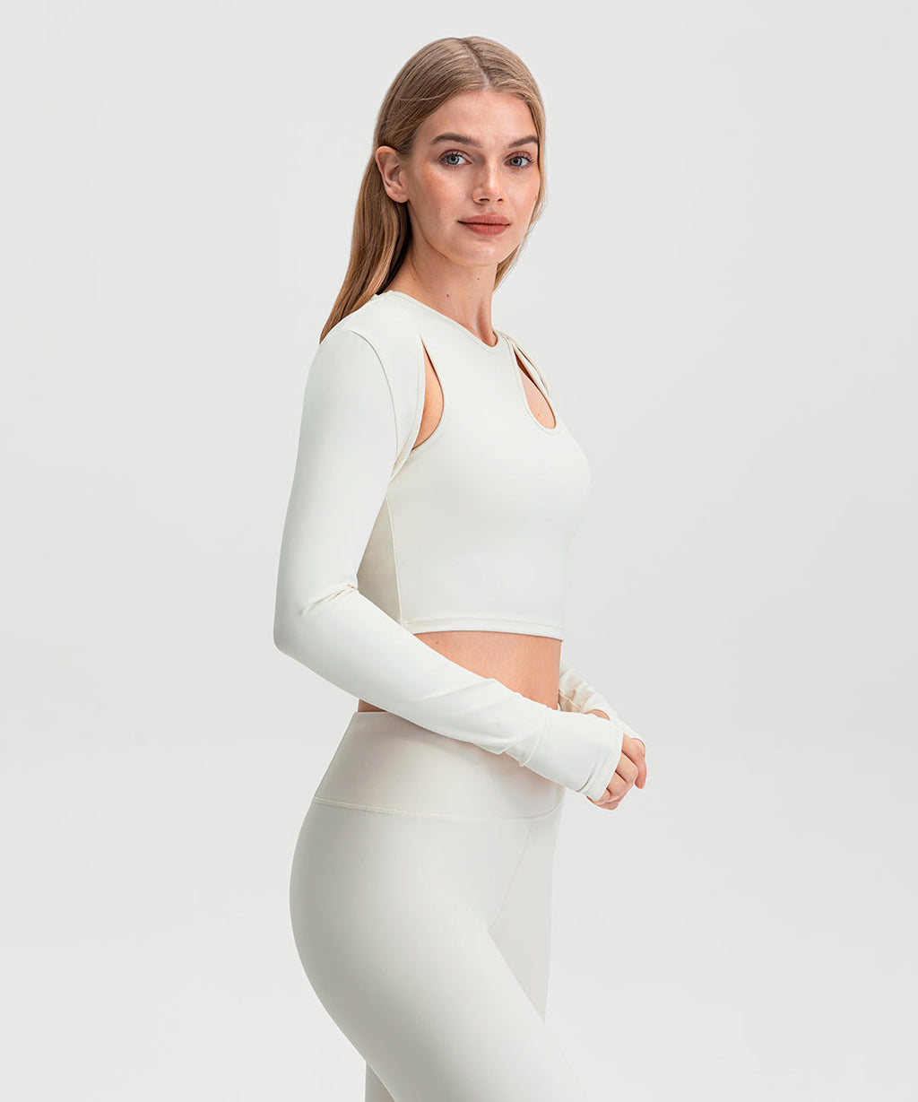 Crop Long Sleeve Bolero