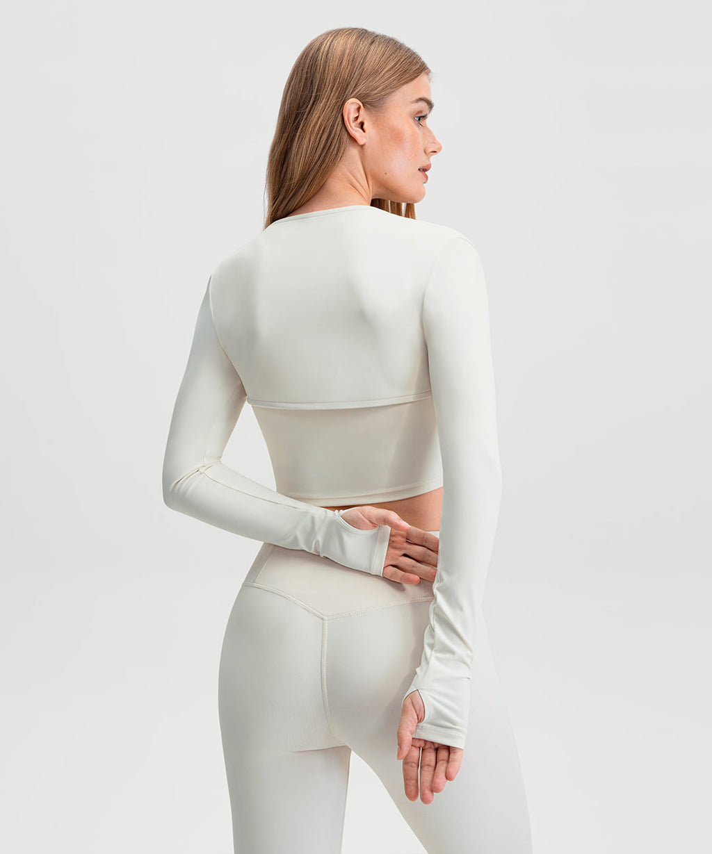 Crop Long Sleeve Bolero