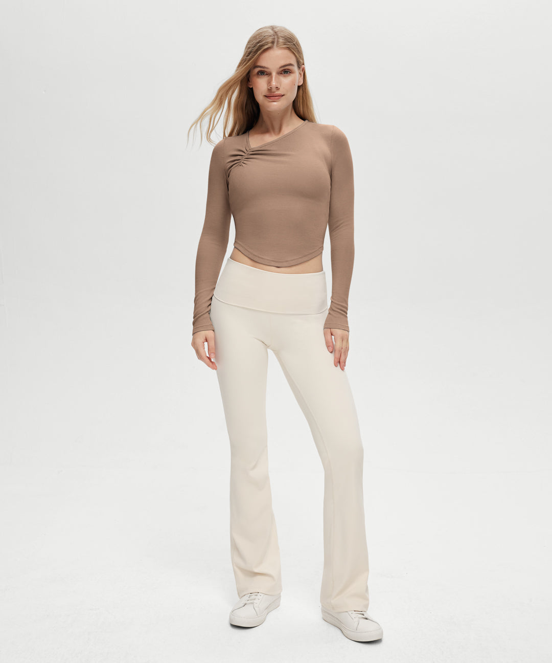 Pleated Long Sleeve