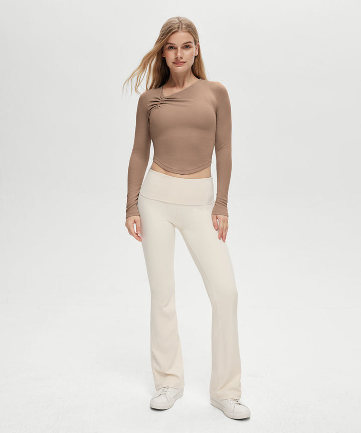 Pleated Long Sleeve