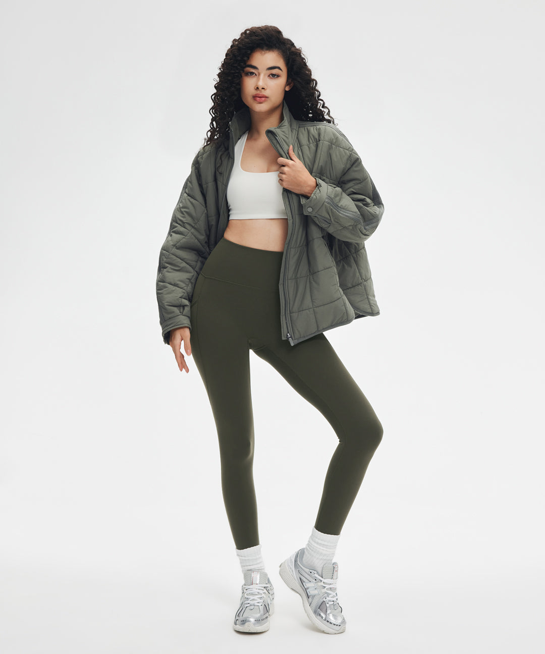 Fleece Longjaw™ Legging with Pockets 28''