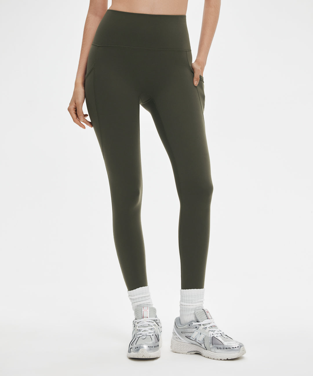 Fleece Longjaw™ Legging with Pockets 28''