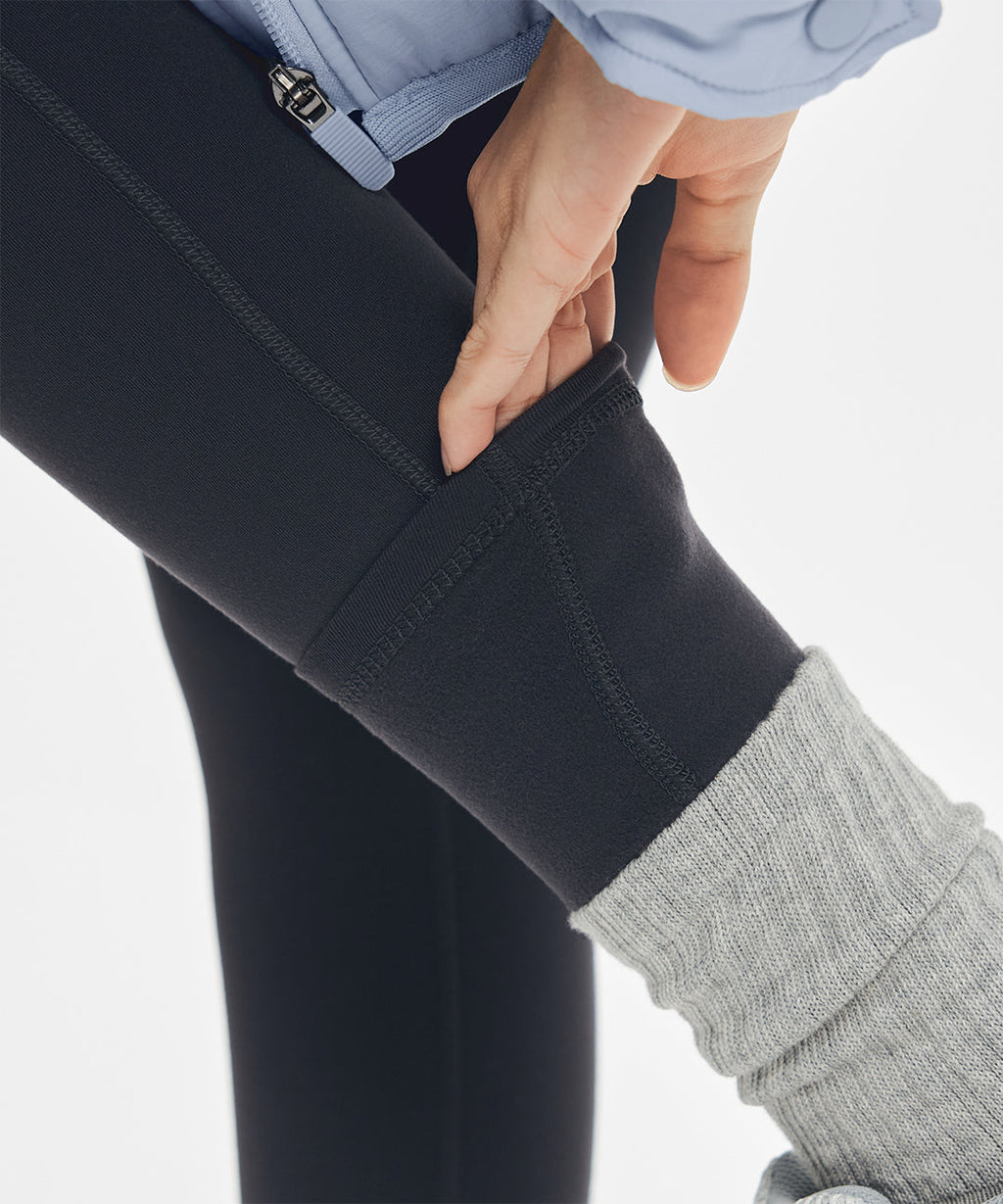 Fleece Longjaw™ Legging with Pockets 28''