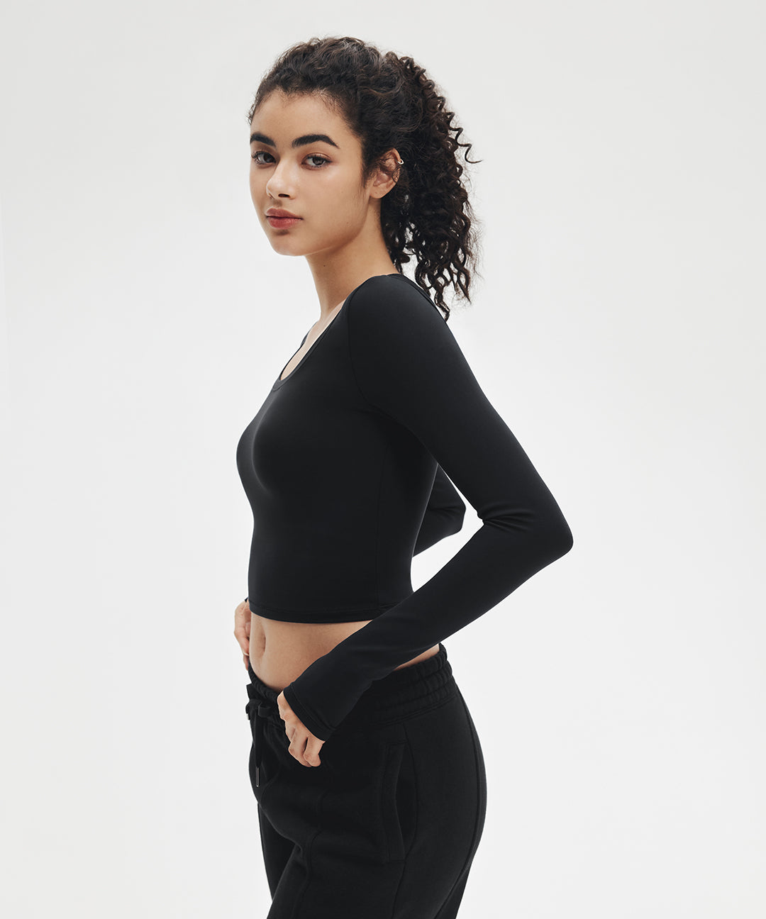 Longjaw™ Cropped Long Sleeve