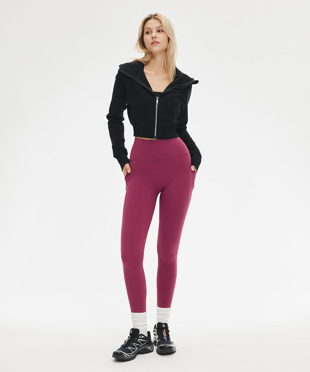 Fleece Longjaw™ Legging with Pockets 28''