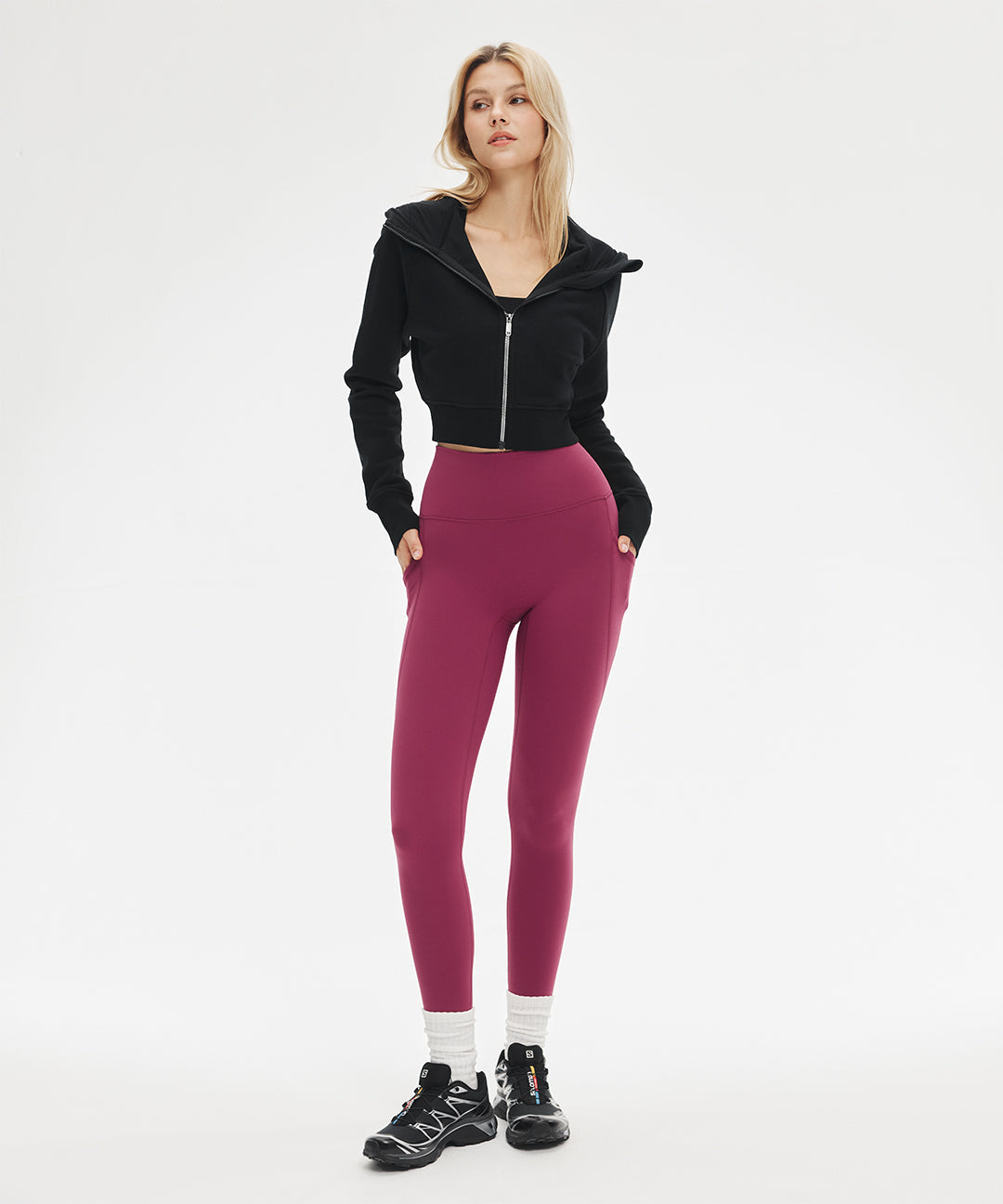 Fleece Longjaw™ Legging with Pockets 28''