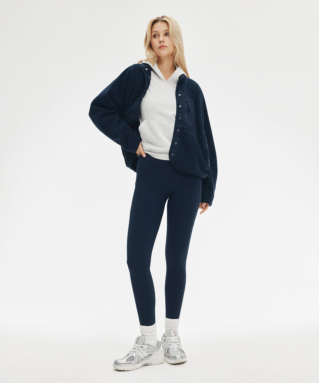 Fleece Longjaw™ Legging with Pockets 28''