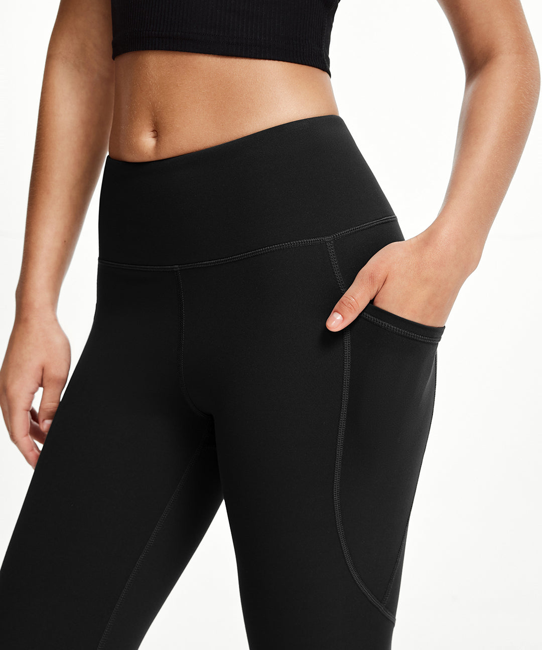 High Waist Pocket Legging 25''