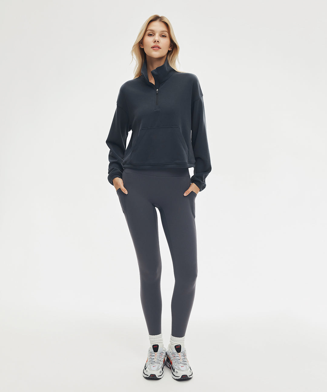 Longjaw™ No Front Seam Legging with Pockets 25''