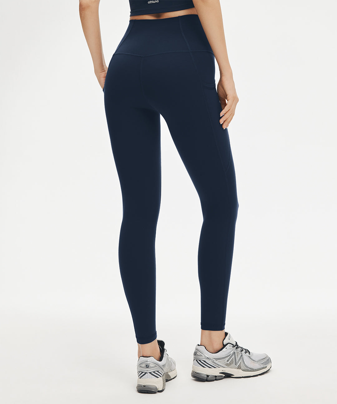 Longjaw™ No Front Seam Legging with Pockets 25''