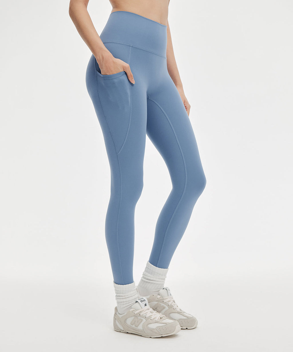 Longjaw™ No Front Seam Legging with Pockets 25''