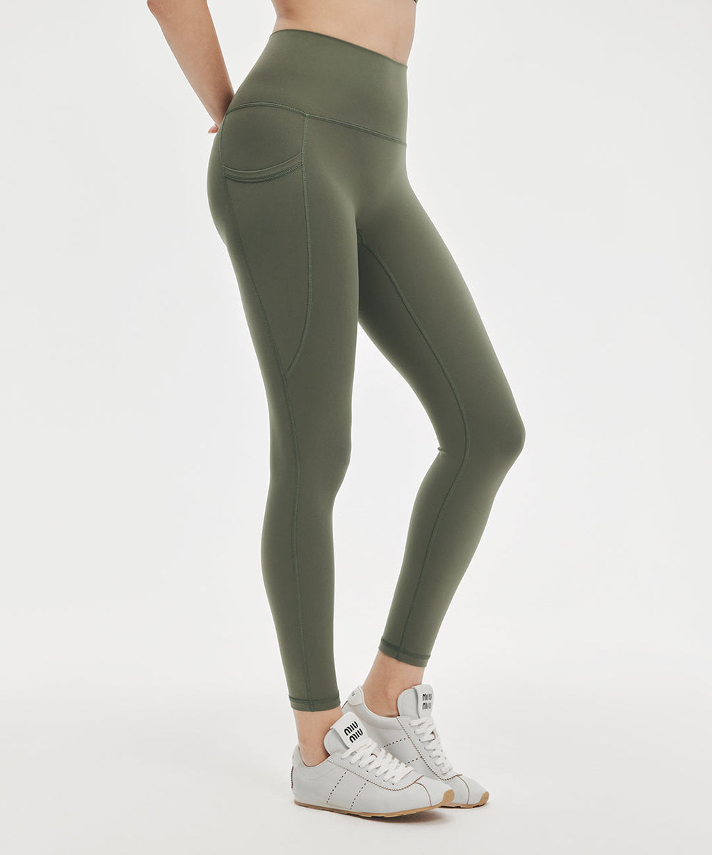 Longjaw™ No Front Seam Legging with Pockets 25''