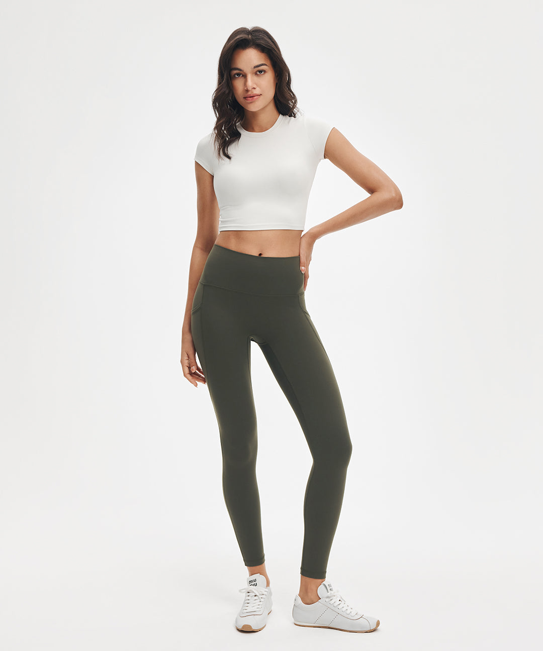 Longjaw™ No Front Seam Legging with Pockets 25''