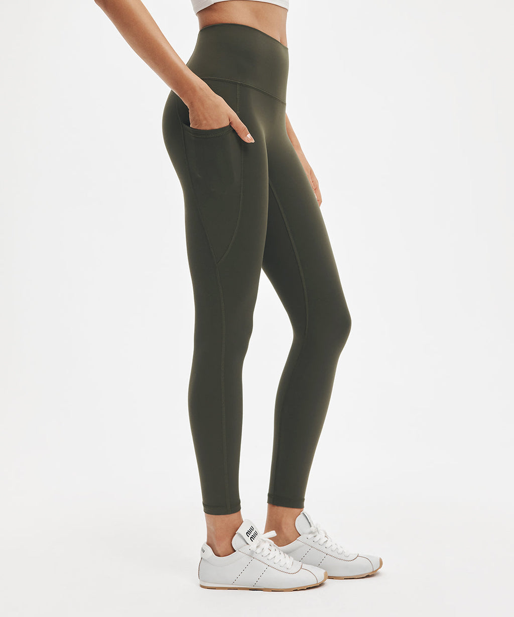 Longjaw™ No Front Seam Legging with Pockets 25''