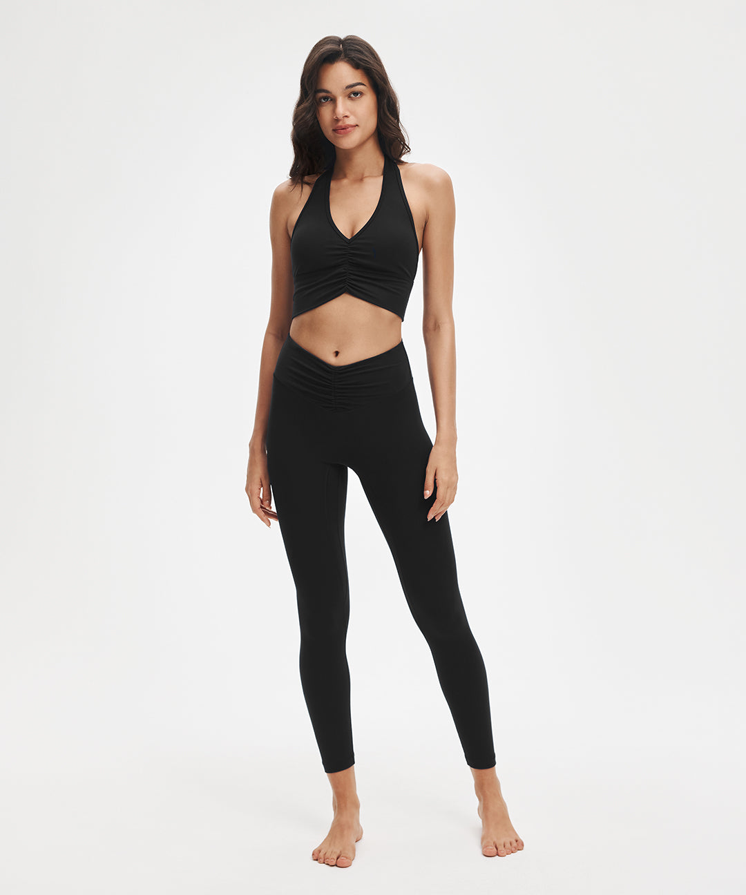 Longjaw™ V-Waist Ruched Legging 25''