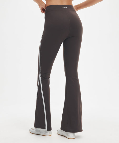 Longjaw™ Contrast Lace Flared Legging 31.5''